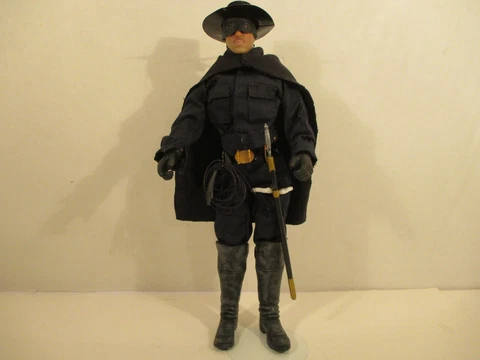 Zorro the Fox Old West masked vigilante folk hero 1/6 12" figure McCulley Cover