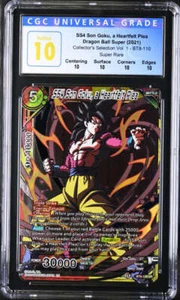 CGC 10 - DBS - SS4 Son Goku, Heartfelt Plea - Coll. Sel. Vol 1 - BT8-110 - Picture 1 of 2