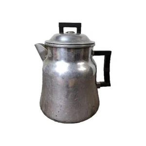 Vintage Wear Ever Coffee Pot Percolator 3016 16 Cup Aluminum Stovetop Camping - Picture 1 of 11