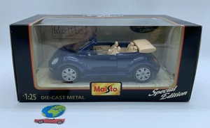 Maisto VW New Beetle Cabrio, modello scala (1:24 - 1:25), vintage (2178) - Foto 1 di 5