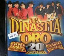 ORO NORTENO y DINASTIA NORTENA- 20 SUPER HITS/ CD- BRAND NEW!