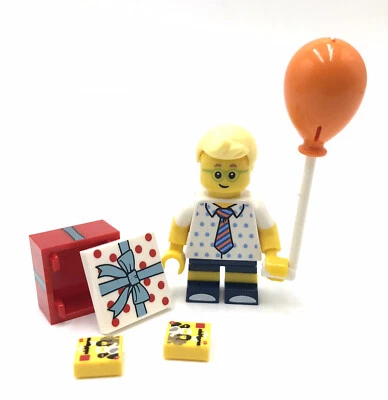 LEGO Fiesta de Cumpleaños Niño Minifigura 71021 CMF Serie 18 Globo Foto 1 de 4
