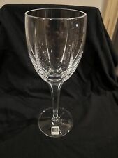Miller Rogaska Crystal Water Glass, Tulipe  Goblet 8 3/4" most with original tag