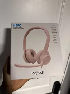 Logitech H390 Wired Headset *New - Picture 1 of 6