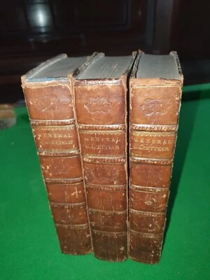 1823 THE GENERAL GAZETTEER OR GEOGRAPHICAL DICTIONARY 23 MAPS 3 VOL CHINA RUSSIA - Image 1 of 4