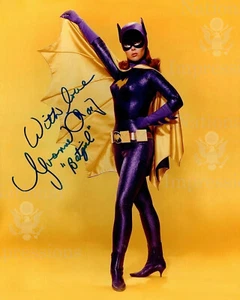 Batgirl Yvonne Craig Autographed 8x10 Photo 1960 Batman Series REPRINT v2 - Picture 1 of 2