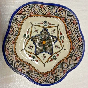 Moroccan Handmade Plate Wall Hanging Free Delivery W24xH4cm Gift Idea - Picture 1 of 1