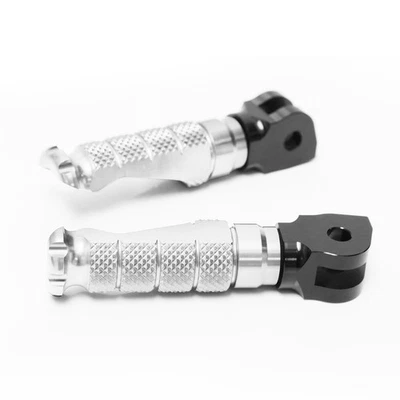 Estribos delanteros R-FIGHT Racing plateados para Honda VFR1200F 10 11 12 13 14 15 16 Foto 1 de 4