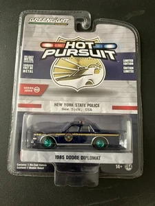 Greenlight Hot Pursuit Series 42 - 1985 Dodge Diplomat (NY State Police) - CHASE - Bild 1 von 3