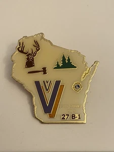 Lions Wisconsin 27 B-1 District Governor 1990 91 B59 - Picture 1 of 3