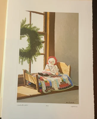 Принт Боба Тимберлейка «Рождество после Рождества» подписанный и пронумерованный с сертификатом подлинности - Изображение 1 из 4