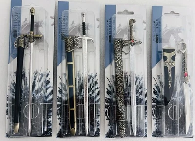 Cuchillo Daga Réplica 4 Piezas Juego de Tronos Fans Coleccionables Modelos de Metal Foto 1 de 4
