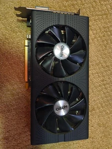 SAPPHIRE NITRO+Radeon RX 480OC 8GB GDDR5 Video Card Gaming Mining*Fast Shipping* - Picture 1 of 5