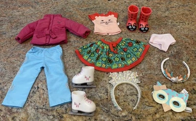 LOTE Willa Ashlyn Camille Kendal Ropa Accesorios American Girl WellieWishers Foto 1 de 4
