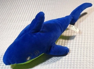 Ideal Toys Direct 16 Zoll Hai Plüsch blau/grün - Bild 1 von 6