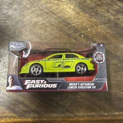 Jada Fast & Furious "Brian's Mitsubishi Lancer Evolution VII" 1:32 ¡¡¡NUEVO!!! #A1 Foto 1 de 4