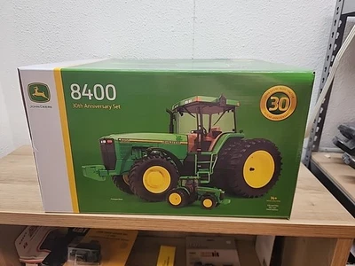 John Deere 8400 Tractors Set (30th Anniversary) Diecast 1:64 and 1:16 Scale - - Image 1 of 4