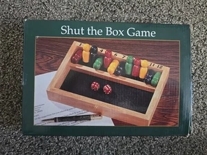 Vintage Shut the Box Game - Picture 1 of 2