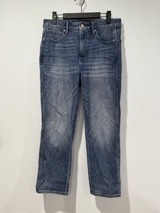 White House Black Market WHBM Jeans Womens 8 High Rise Straight Sculpt Stretch - Picture 1 of 7