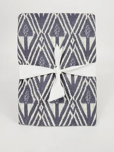 Pottery Barn Mitzi Print Sham Charcoal Multi King Sham Organic Cotton Gray - Picture 1 of 3