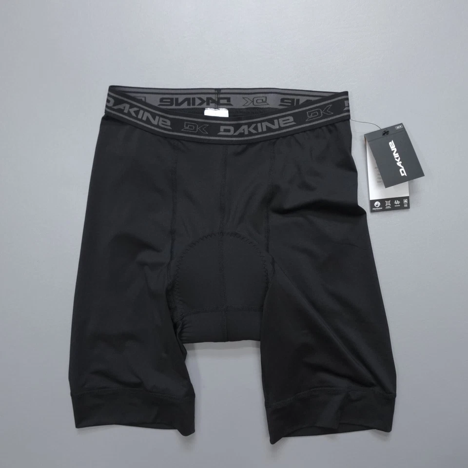 Dakine Bike Comp Liner Chamois Short Black 10" Inseam Antimicrobial - Image 1 of 4