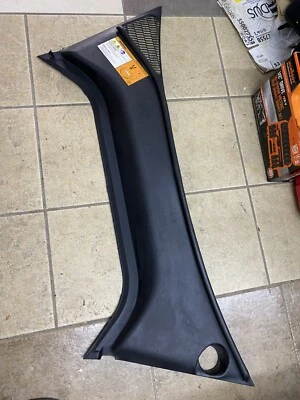 ✅ 2012-2016 OEM Tesla Modelo S Delantal Delantal Delantal Cubierta de Parabrisas Panel de Ajuste Foto 1 de 3