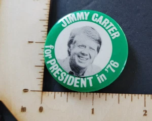 JIMMY CARTER  For President in '76 Pin President Pinback - Picture 1 of 2