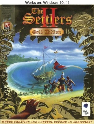The Settlers II 2 Gold Edition PC Game 1997 Blue Byte Windows 10 11 - Image 1 of 2