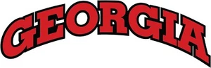 Georgia Bulldogs decalcomania ad arco 10 pollici - Foto 1 di 1
