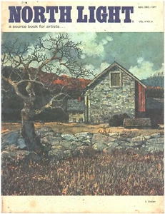 NORTH LIGHT Magazine November December 1977 Artists Source Book Brushwork Pulps - Picture 1 of 1