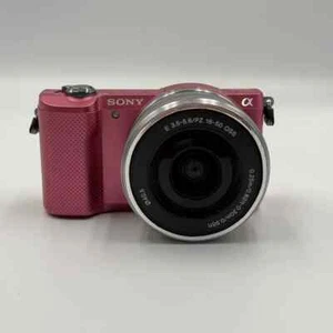 Sony Alpha a5000 PINK 20.1 MP pink Digital Camera w/Sony OSS 16-50mm Lens - Picture 1 of 9