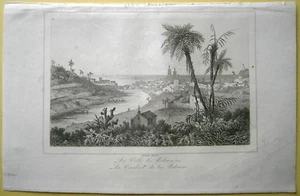 Impresión 1848 LAS PALMAS, GRAN CANARIA, CANARIAS, ESPAÑA, #9 - Imagen 1 de 1