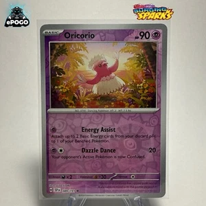 Tarjeta Oricorio 089/191 Holograma Inverso Pokemon Juego de Cartas Coleccionables Surging Sparks COMO NUEVA ENVIADA HOY - Imagen 1 de 2