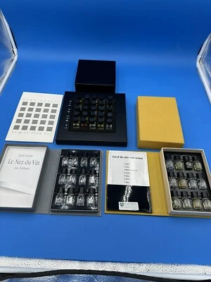 Lot Of Jean Lenoir Le Nez Du Vin Aroma Kits 49 Total Aromas Some Rare  - Image 1 of 4