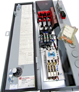 ✌️NEW CUTLER HAMMER ECN1818CAA 30A 600V FUSED COMBO MOTOR STARTER SIZE 1 AN16DN0 - Picture 1 of 10
