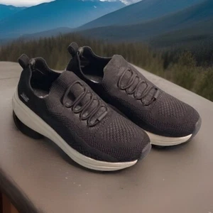 Zapatillas deportivas Skechers BOBS Sparrow 2.0 talla 7 negras sin cordones de espuma viscoelástica - Imagen 1 de 7