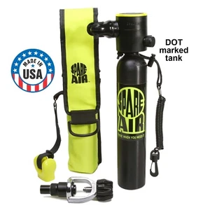 Spare Air- 3 cubic foot Mini Scuba Dive Tank Made in USA w/ DOT tank marking - Picture 1 of 12