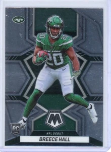 2022 Panini Mosaic Breece Hall NFL Debut Rookie Card!! New York Jets!! - Picture 1 of 2