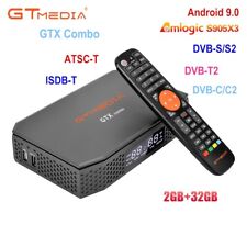 GTMEDIA GTX Combo S905X3 Android 9.0+DVB-S2X/T/T2/C/C2 Satellite tv receiver Box