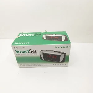 Emerson Research Smart Set Dual Auto Setting Alarm Clock # CKS 5055B - Picture 1 of 4