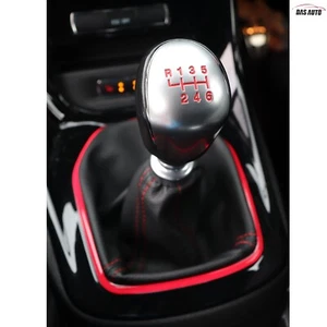 GEAR SHIFTER TRIM FORD FIESTA MK7 MK8 GEL BADGE Stick Knob Zetec Titanium ST g - Picture 1 of 7