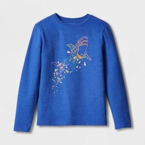Camiseta gráfica manga larga 'Abstract Shark' para niños XL 16 NUEVA CON ETIQUETAS 1000000775 - Imagen 1 de 1