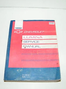 1992 Chevrolet Lumina Service Manual Book I ST379-92-1 Repair Manual - Picture 1 of 2