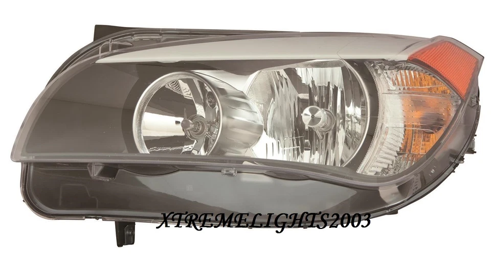 BMW X1 X-1 2012 LEFT DRIVER HALOGEN HEADLIGHT HEAD LIGHT FRONT LAMP Foto 1 de 1