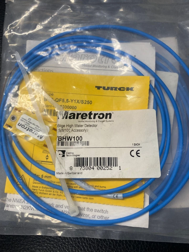 Detector de agua alta de sentina Maretron BHW100 Foto 1 de 1