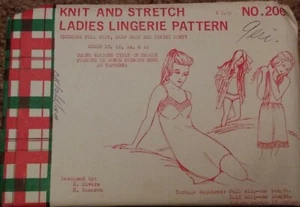 Strick & Stretch Damen Dessous Muster #206 [Größen: 10, 12, 14 & 16] - Bild 1 von 1
