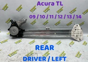 Acura TL Window Regulator Motor REAR LEFT DRIVER 09 10 11 12 13 14 OEM - Picture 1 of 4