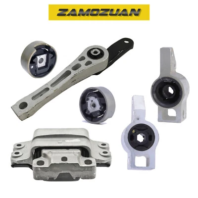 Juego de montaje de motor y transmisión 6 piezas. Volkswagen Rabbit 2006-2009 hatchback 2,5 L Foto 1 de 4