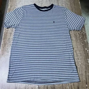 Volcom Mens Striped Tee Shirt Size L #30884 - Picture 1 of 3