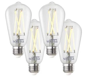 Bulbrite Solana Smart LED Light Bulb ST18 Tunable White 4PK Clear - Picture 1 of 1